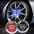 Cache Moyeu LED Flottant Jaguar 59mm ABS Kit 4