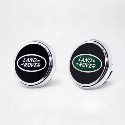 Cache Moyeu LED Flottant Land Rover 62mm - vue de profil - Becquet Voiture