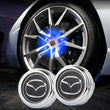 Cache Moyeu LED Flottant Mazda 56mm ABS Kit 4