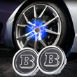 Cache Moyeu Lumineux Brabus 75mm LED Flottant Kit 4