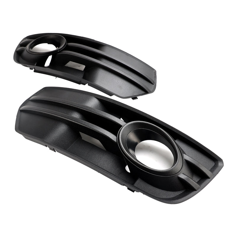 Black Bumper Fog Light Cover for Audi Q5 2009–2012 - fitting detail 2 - Becquet Voiture