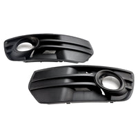 Black Bumper Fog Light Cover for Audi Q5 2009–2012 - in use - Becquet Voiture