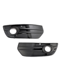 Black Bumper Fog Light Cover for Audi Q5 2009–2012 - fitted on vehicle 2 - Becquet Voiture