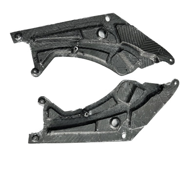 Cache Phare Carbone BMW G80 G82 G87 M3 M4 M2 - vue de profil - Becquet Voiture