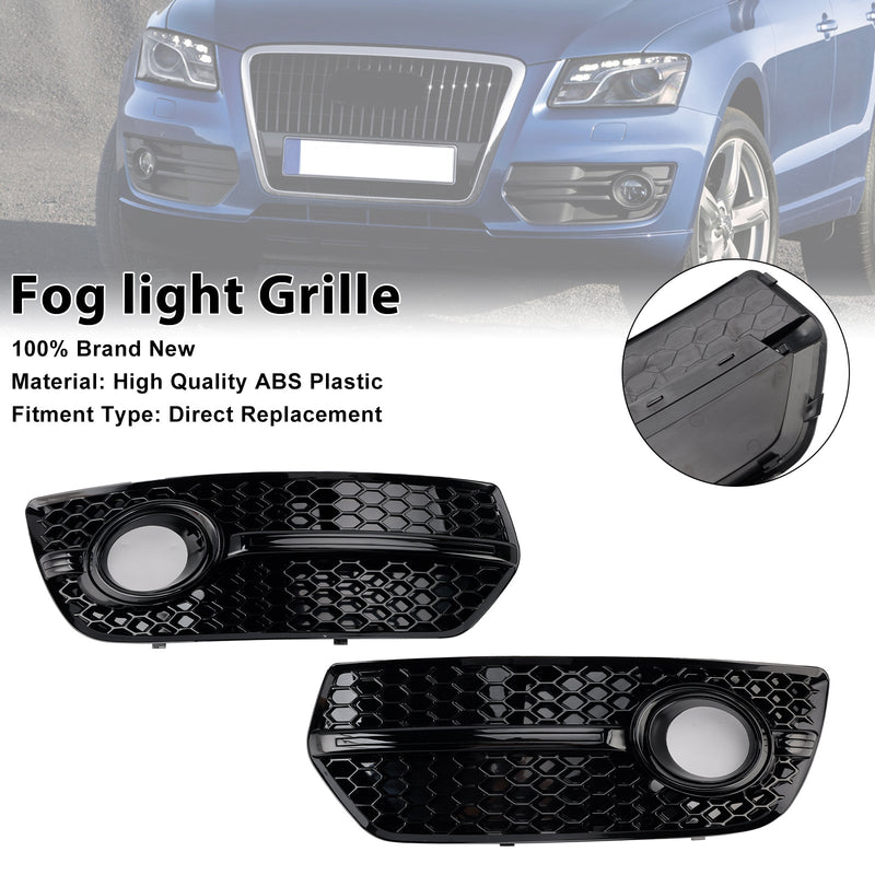 Front Fog Light Covers Audi Q5 2009-2012 - studio packshot - Becquet Voiture