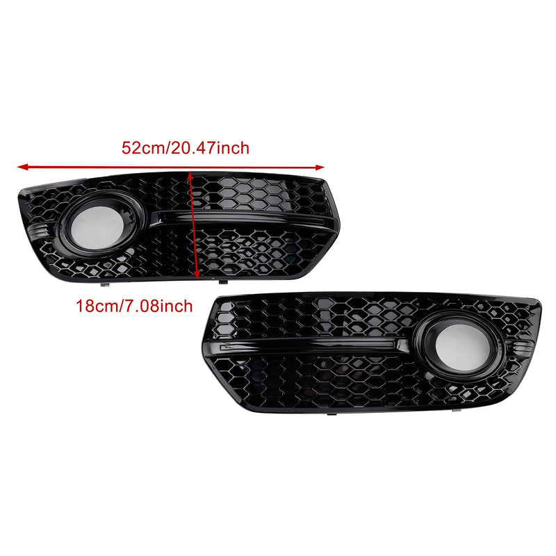 Front Fog Light Covers Audi Q5 2009-2012 - rear view - Becquet Voiture