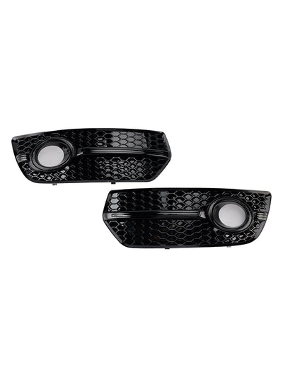 Cache-Phares Antibrouillard Avant Audi Q5 2009-2012 - vue de trois-quarts - Becquet Voiture