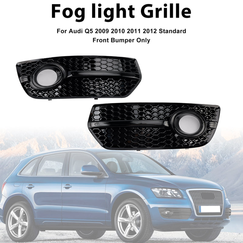 Front Fog Light Covers Audi Q5 2009-2012 - close-up view - Becquet Voiture