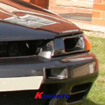 Cache Plafonnier Carbone Nissan Skyline R32 GTR Côté Gauche - vue de profil - Becquet Voiture