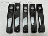 Cache Poignée de Porte Carbone Mercedes Classe G W464 2019-2024 - vue arrière - Becquet Voiture