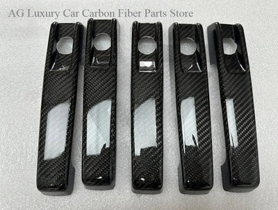 Cache Poignée de Porte Carbone Mercedes Classe G W464 2019-2024 - vue arrière - Becquet Voiture