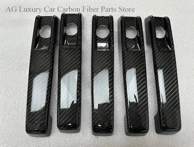 Cache Poignée de Porte Carbone Mercedes Classe G W464 2019-2024 - vue arrière - Becquet Voiture