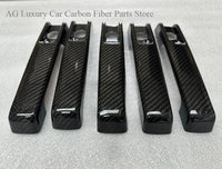 Cache Poignée de Porte Carbone Mercedes Classe G W464 2019-2024 - vue de profil - Becquet Voiture