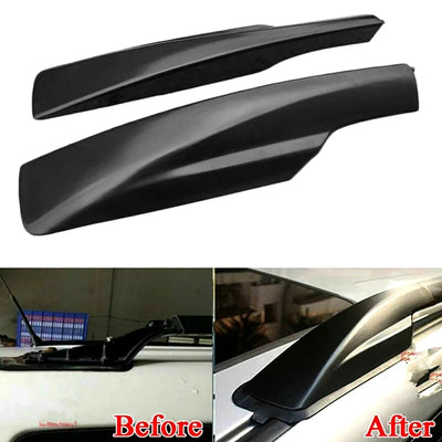 Cache-Rails de Toit Toyota RAV4 XA30 2006-2012 (4 Pièces) - vue arrière - Becquet Voiture