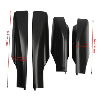 Cache-Rails de Toit Toyota RAV4 XA30 2006-2012 (4 Pièces) - vue de profil - Becquet Voiture