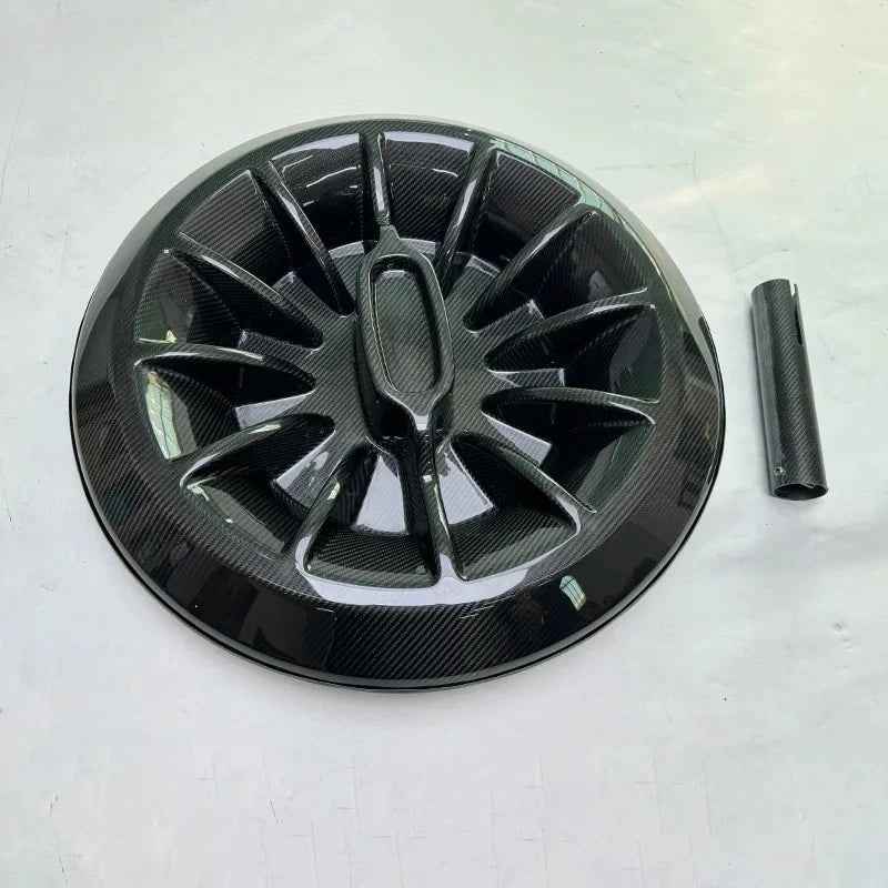 Carbon-Reserveradabdeckung Mercedes G-Klasse W464 2018–2022 - am Fahrzeug montiert - Becquet Voiture