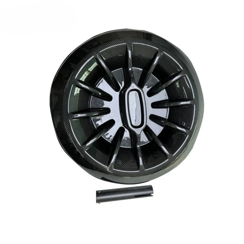 Cache Roue de Secours Carbone Mercedes Classe G W464 2018-2022 - vue de face - Becquet Voiture