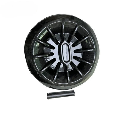 Cache Roue de Secours Carbone Mercedes Classe G W464 2018-2022 - vue de face - Becquet Voiture