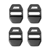 Cache Serrure BMW Logo M Sport Noir - vue de face - Becquet Voiture