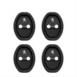 Cache Serrure Peugeot GT Line Noir 4 Pièces