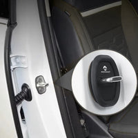 Cache Serrure Renault Alpine Noir Blanc - vue de profil - Becquet Voiture
