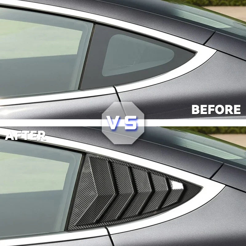 Cache Ventilation Latérale Tesla Model 3 2017-2023 - vue de profil - Becquet Voiture