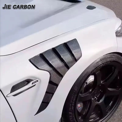 Cache-Ventilations Carbone BMW M2 F87 2014-2020 - installé sur véhicule - Becquet Voiture
