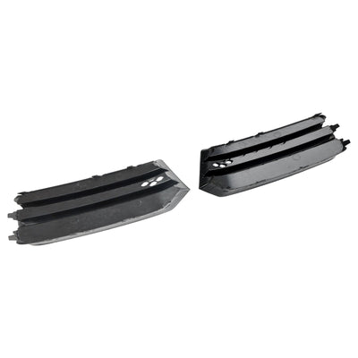 Caches Antibrouillard Audi A1 8X 2015-2018 Noir 2P - vue de face 2 - Becquet Voiture