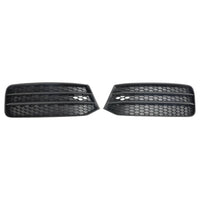 Anti-fog Covers Audi A1 8X 2015-2018 Black 2-Piece - front view - Becquet Voiture