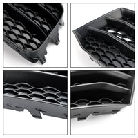 Anti-fog Covers Audi A1 8X 2015-2018 Black 2-Piece - side view 2 - Becquet Voiture
