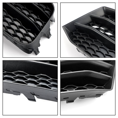 Caches Antibrouillard Audi A1 8X 2015-2018 Noir 2P - vue de profil 2 - Becquet Voiture