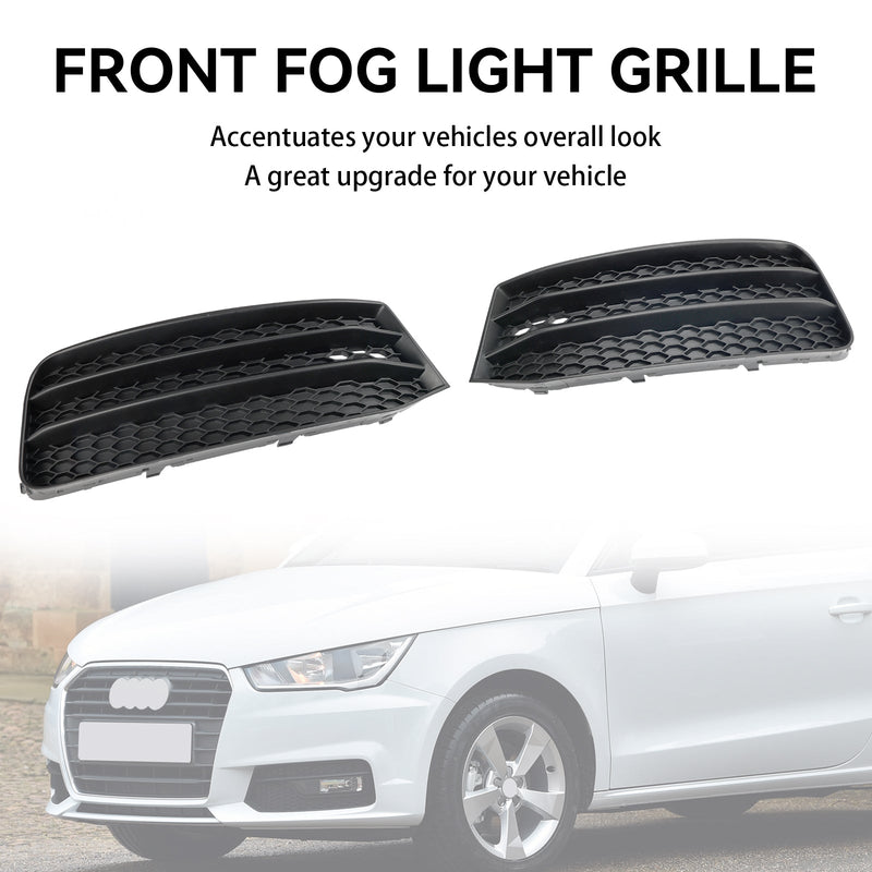 Anti-fog Covers Audi A1 8X 2015-2018 Black 2-Piece - three-quarter view - Becquet Voiture