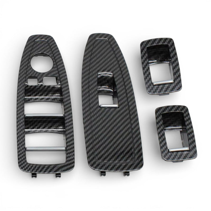 Caches commutateurs lève-vitres BMW Série 1 F20 2012-2019 - détail du montage - Becquet Voiture