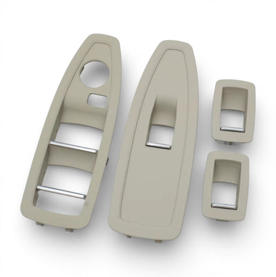 Caches commutateurs lève-vitres BMW Série 1 F20 2012-2019 - packshot studio - Becquet Voiture
