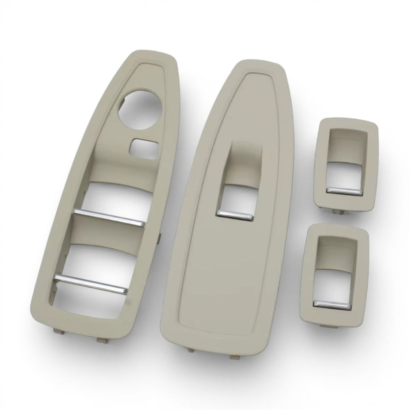 Caches commutateurs lève-vitres BMW Série 1 F20 2012-2019 - packshot studio - Becquet Voiture