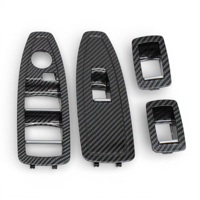 Caches commutateurs lève-vitres BMW Série 1 F20 2012-2019 - vue rapprochée - Becquet Voiture