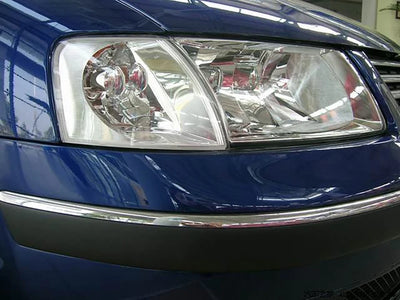Caches de Phares Transparents Volkswagen Passat B5 2002-2005 - installé sur véhicule - Becquet Voiture