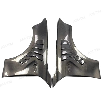 Caches de Ventilation Avant Carbone BMW Série 2 F87 M2 - vue rapprochée - Becquet Voiture