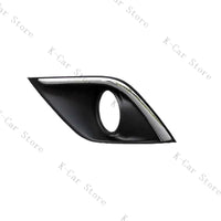 Cadre Chromé Contour de Feu Avant Mitsubishi Outlander 2016-2021 - installé sur véhicule - Becquet Voiture