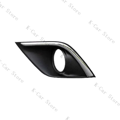 Cadre Chromé Contour de Feu Avant Mitsubishi Outlander 2016-2021 - installé sur véhicule - Becquet Voiture
