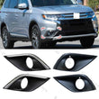 Cadre Chromé Contour de Feu Avant Mitsubishi Outlander 2016-2021