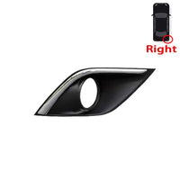 Cadre Chromé Contour de Feu Avant Mitsubishi Outlander 2016-2021 - vue rapprochée - Becquet Voiture