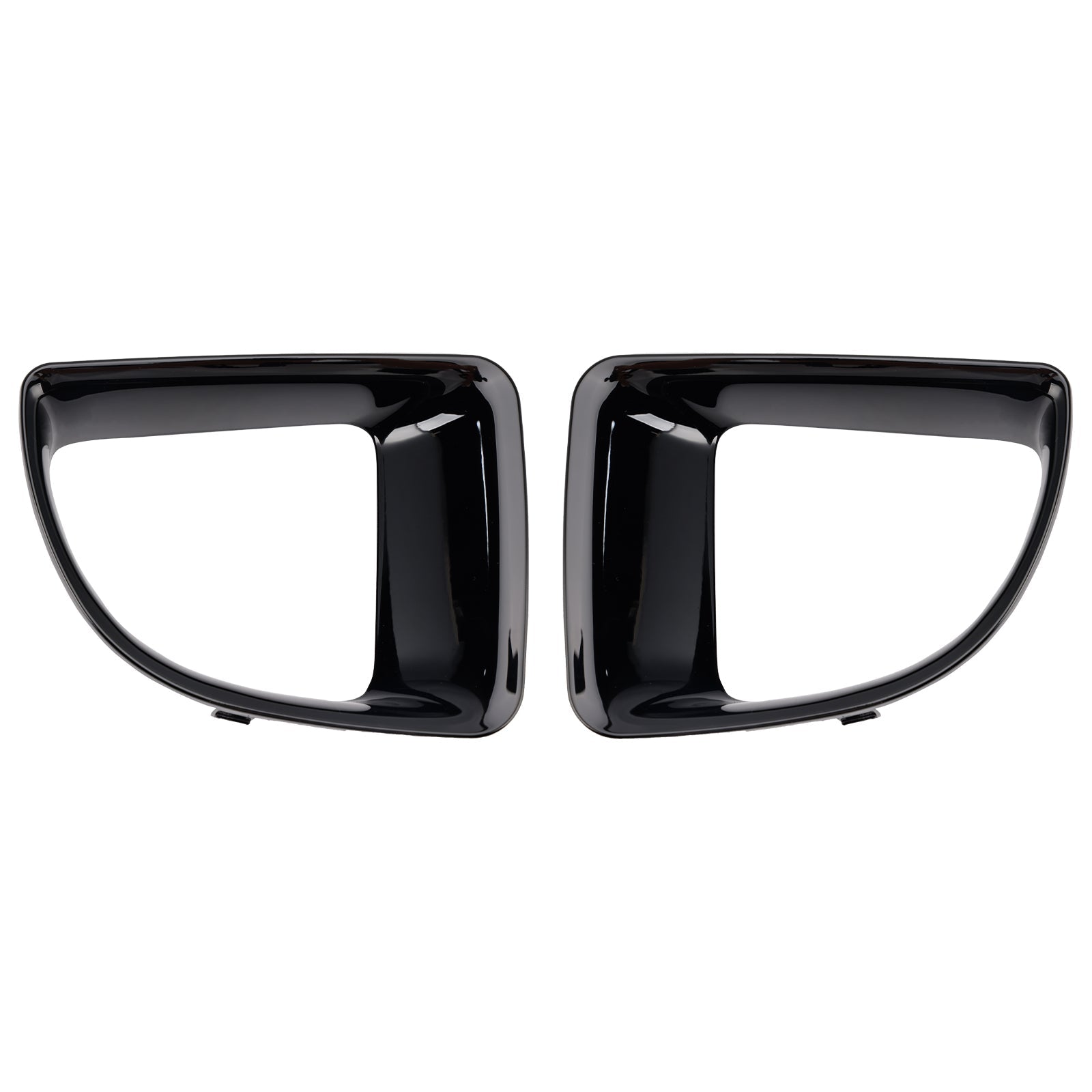 Cadre Conduit Air Noir Brillant Mini R55 R56 R57 R58 R59 JCW - vue de face - Becquet Voiture