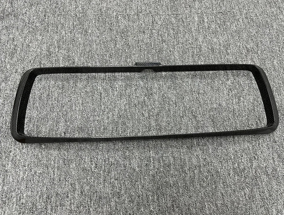 Cadre de Calandre Carbone Mercedes Classe G W464 G63 AMG - vue de face - Becquet Voiture