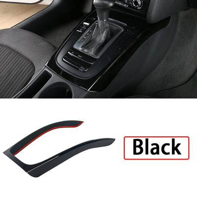 Cadre de Console Centrale Carbone Audi A4 B8 A5 2009-2016 - vue de trois-quarts - Becquet Voiture