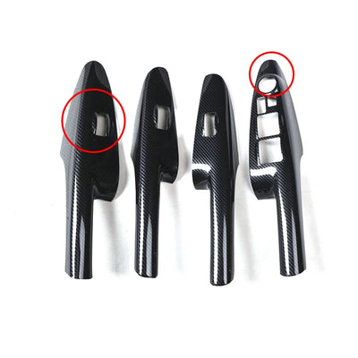Cadre de Lève-Vitre Aspect Carbone Hyundai Tucson 2006-2013 - détail du montage - Becquet Voiture