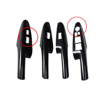 Cadre de Lève-Vitre Aspect Carbone Hyundai Tucson 2006-2013 - vue de dessus - Becquet Voiture