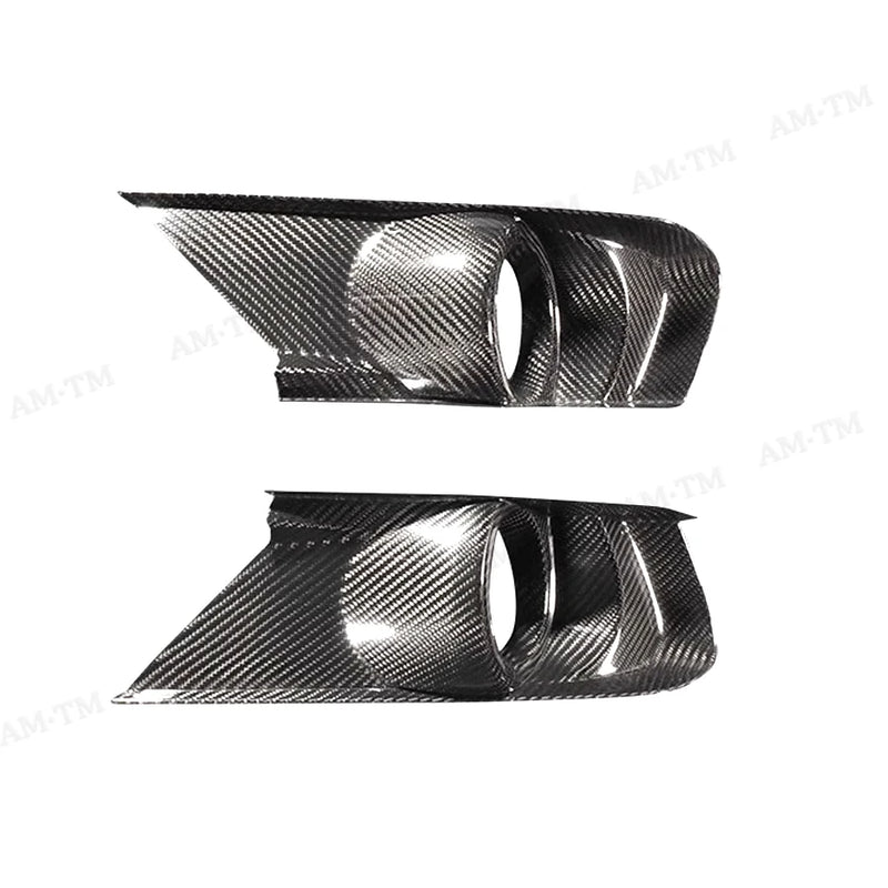 Cadre de Phare Carbone Pare-Chocs Ford Mustang 2015+ - vue arrière - Becquet Voiture