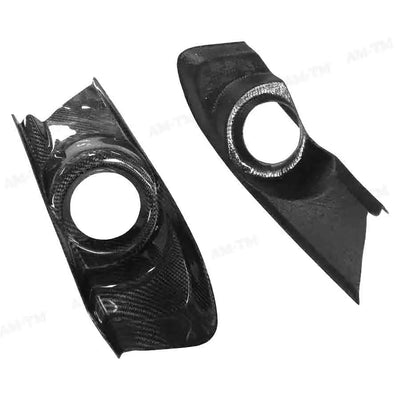 Cadre de Phare Carbone Pare-Chocs Ford Mustang 2015+ - vue de profil - Becquet Voiture