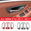 Cadre de Poignée de Porte Carbone BMW Série 5 F10 2011-2017